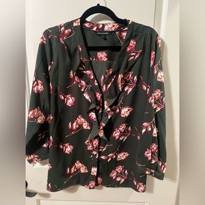 41 Hawthorn Green Floral Blouse